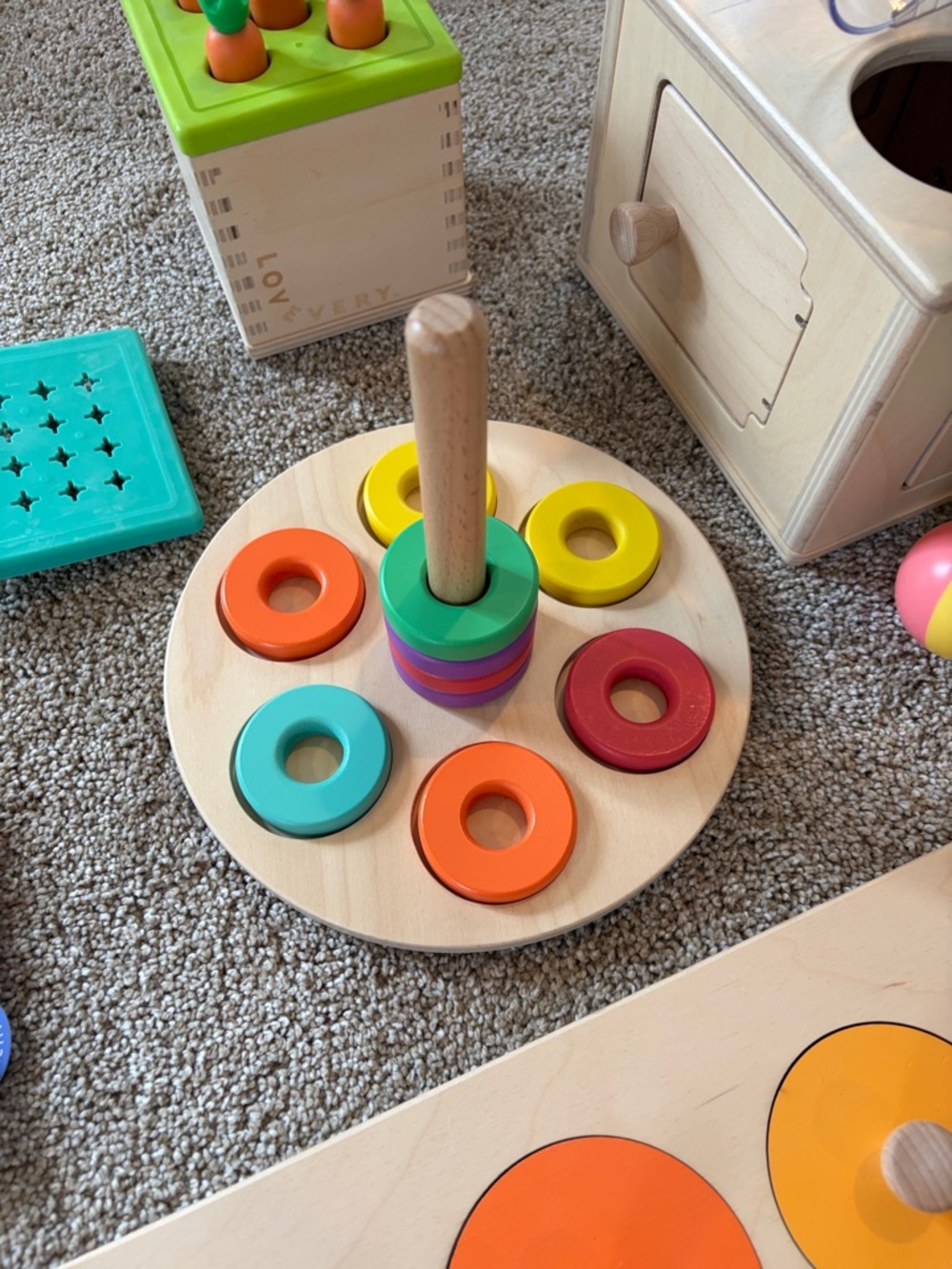 EUC Lovevery The Babbler Play Kit (13, 14, 15 months) INCOMPLETE - Picture 6 of 9